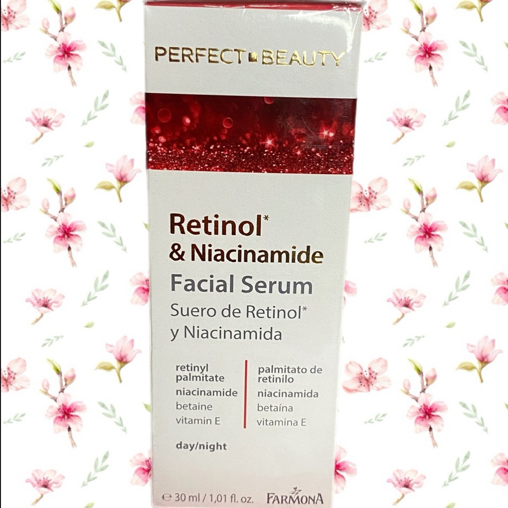 Retinol & Niacinamide Facial Serum - Red and White - Picture 2 of 2